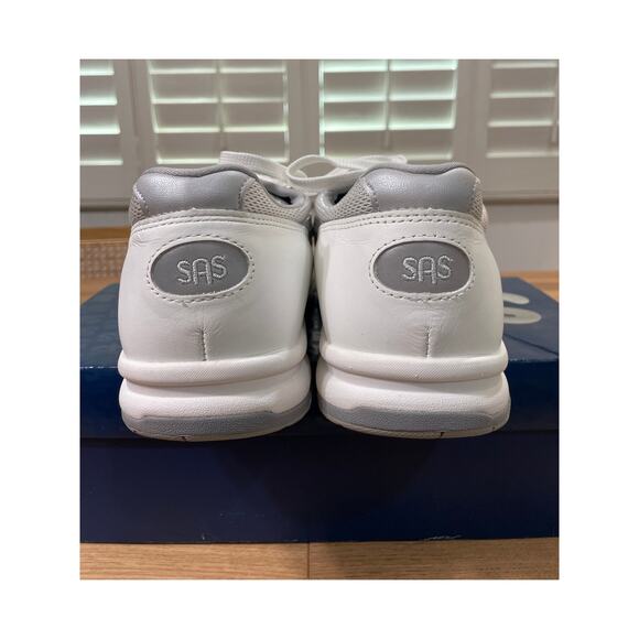 SAS Women's Tour Mesh Lace-Up Sneaker White/Silver Size 10.5 W3 Triple Wide NIB - Picture 9 of 14